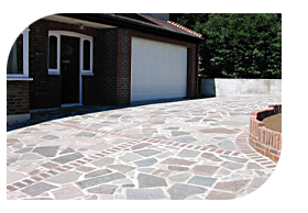 This is a picture of only of the driveways we installed