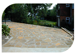 This is a picture of only of the driveways we installed